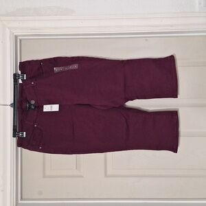 NWT Lane Bryant purple pedal pushers